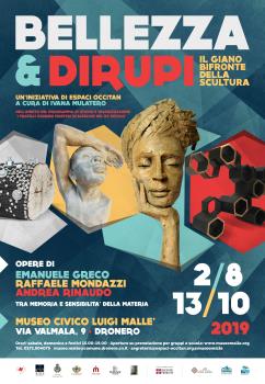 Bellezza & Dirupi. Il Giano bifronte della scultura | Opere di Emanuele Greco, Raffaele Mondazzi, Andrea Rinaudo 